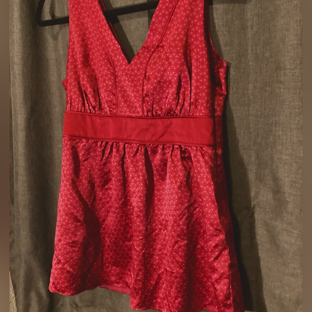 Vintage Silk sleeveless Blouse